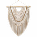 Tenture Murale Macramé Beige Boho Chic