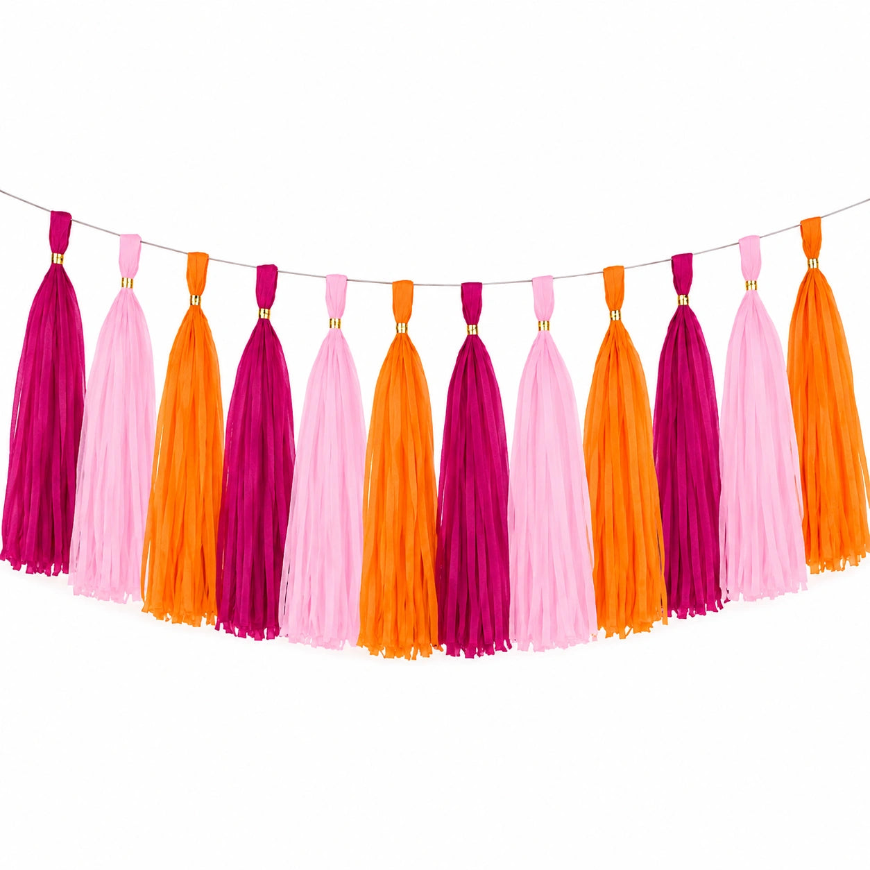 Guirlande de Pompons Décoratifs Multicolores
