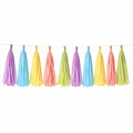 Guirlande de Pompons en Papier Multicolore 3m